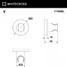 Держатель ручного душа Whitecross Y black Y1006BL Черный матовый