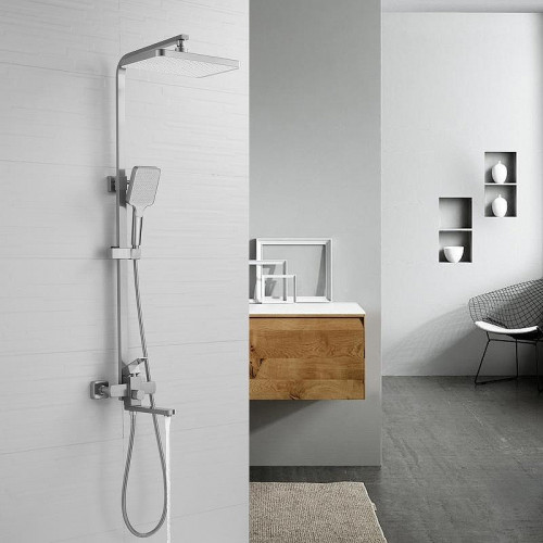 Душевая система Shevanik S70 S7036L цвет Сатин