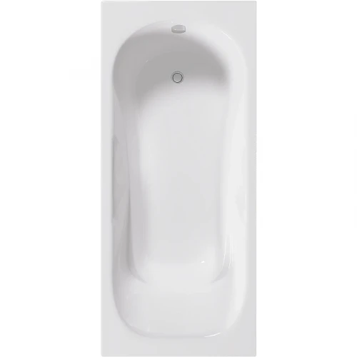Чугунная ванна Delice Malibu 160x75 DLR230629 без отверстий под ручки и антискользящего покрытия