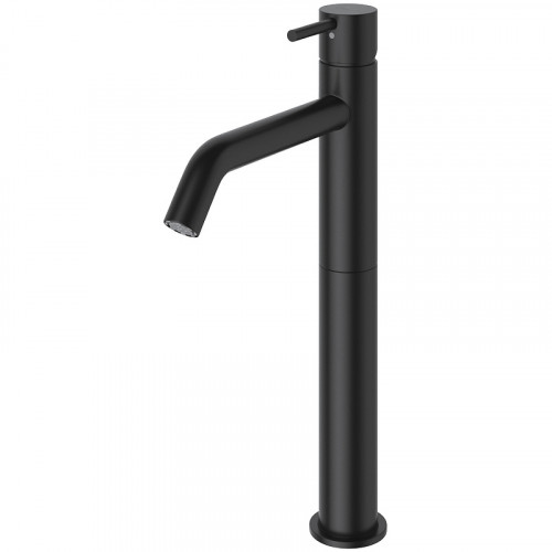 Смеситель для раковины Cezares Leaf LEAF-LC2-L-NOP Черный матовый латунь