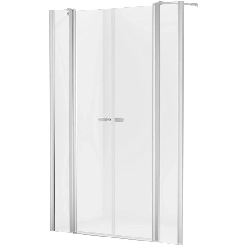 Душевая дверь New Trendy New Soleo Chrome 150 D-0266A профиль Хром стекло прозрачное