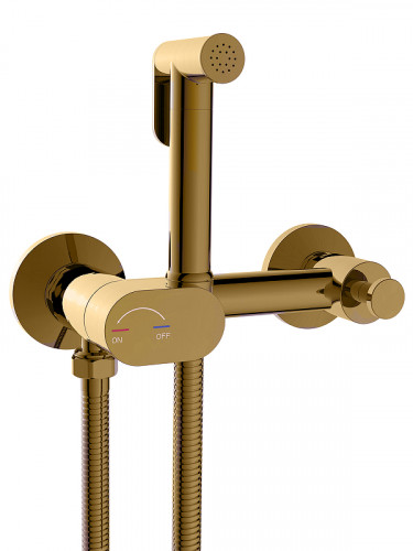 Гигиенический душ со смесителем WeltWasser Higi R02 BR 10000013661 цвет Бронза