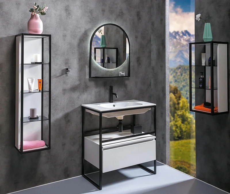 Тумба Boheme Armadi Art Loft 80 894-080-W подвесная Белая МДФ / ЛДСП