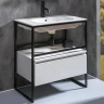 Тумба Boheme Armadi Art Loft 80 894-080-W подвесная Белая МДФ / ЛДСП