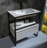 Тумба Boheme Armadi Art Loft 80 894-080-W подвесная Белая МДФ / ЛДСП