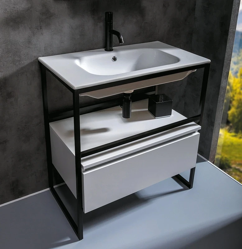 Тумба Boheme Armadi Art Loft 80 894-080-W подвесная Белая МДФ / ЛДСП
