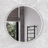 Зеркало Comforty Вега 75 00-00020726 с подсветкой цвет Серебро матовое с сенсорным выключателем и диммером