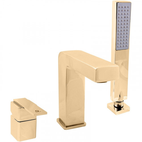 Смеситель на борт ванны Rav Slezak Loira LR565.5YZ Золото латунь