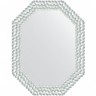 Зеркало Evoform Polygon 86х66 BY 7303 в багетной раме - Перламутровые дюны 89 мм стекло