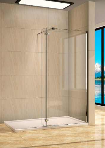 Душевая перегородка WeltWasser WW400 70G+30G 10000002945 профиль Хром стекло прозрачное