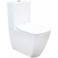 Унитаз компакт Creavit Elegant EG360-11CB00E-0000 цвет Белый без бачка и сиденья
