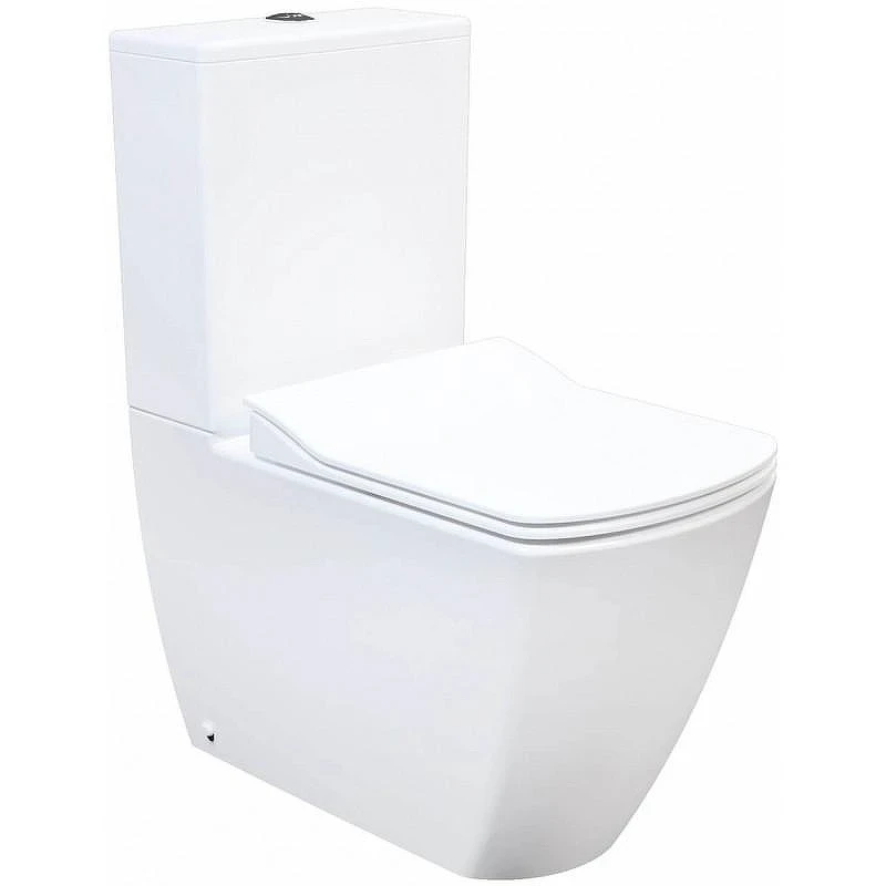 Унитаз компакт Creavit Elegant EG360-11CB00E-0000 цвет Белый без бачка и сиденья