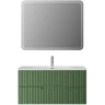 Тумба под раковину Cezares Duet-N 100 DUET-N-1000-2C-SO-PS-P подвесная Фисташковый Софт МДФ / ЛДСП