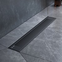 Душевой лоток AM.PM PrimeFlow 50 W02SC-P11-050-01BM с Черной матовой решеткой Cut Gradient