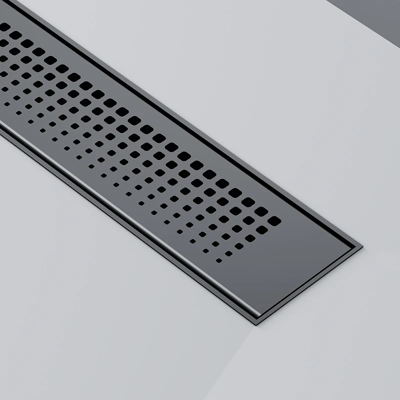Душевой лоток AM.PM PrimeFlow 50 W02SC-P11-050-01BM с Черной матовой решеткой Cut Gradient