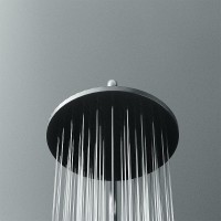 Душевая система Damixa Jupiter 977730300 Черная матовая латунь на стену
