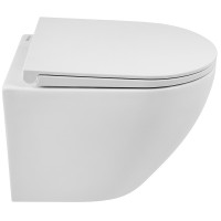 Унитаз BelBagno Sfera-R BB046CHR/BB902SC подвесной с сиденьем Микролифт фаянс подвесной
