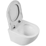 Унитаз BelBagno Sfera-R BB046CHR/BB902SC подвесной с сиденьем Микролифт фаянс подвесной