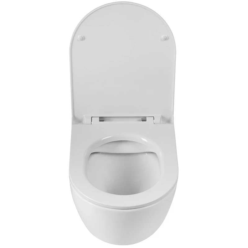 Унитаз BelBagno Sfera-R BB046CHR/BB902SC подвесной с сиденьем Микролифт фаянс подвесной