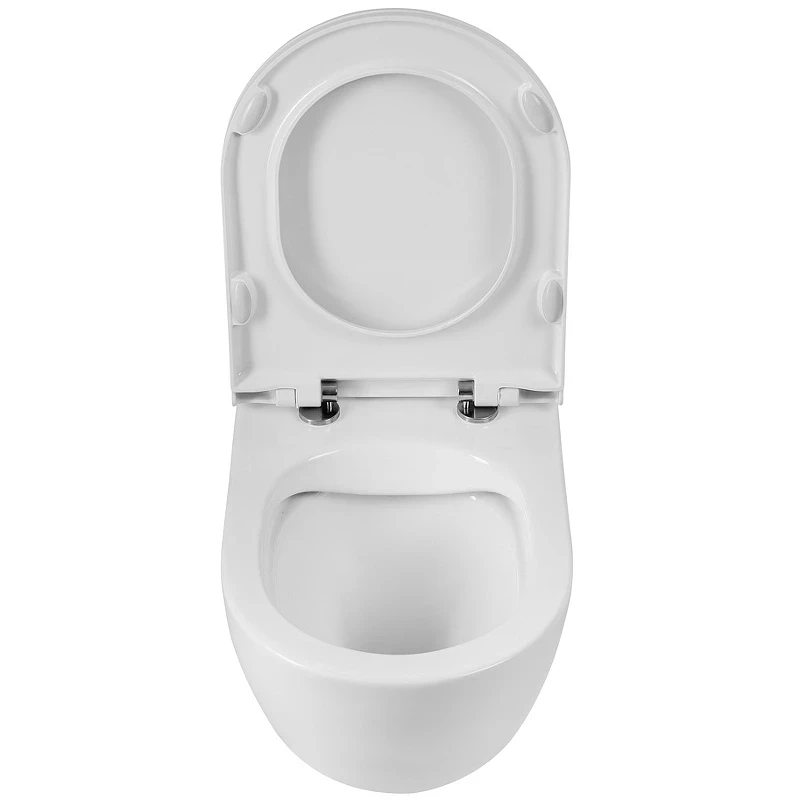 Унитаз BelBagno Sfera-R BB046CHR/BB902SC подвесной с сиденьем Микролифт фаянс подвесной