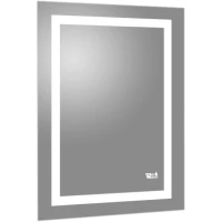 Зеркало WeltWasser Mira 60x80 с подсветкой 10000000964 Хром стекло