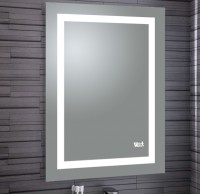 Зеркало WeltWasser Mira 60x80 с подсветкой 10000000964 Хром стекло