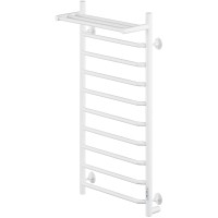 Электрический полотенцесушитель Comfysan Scola EC-10 100x40 016678 с полкой Белый матовый