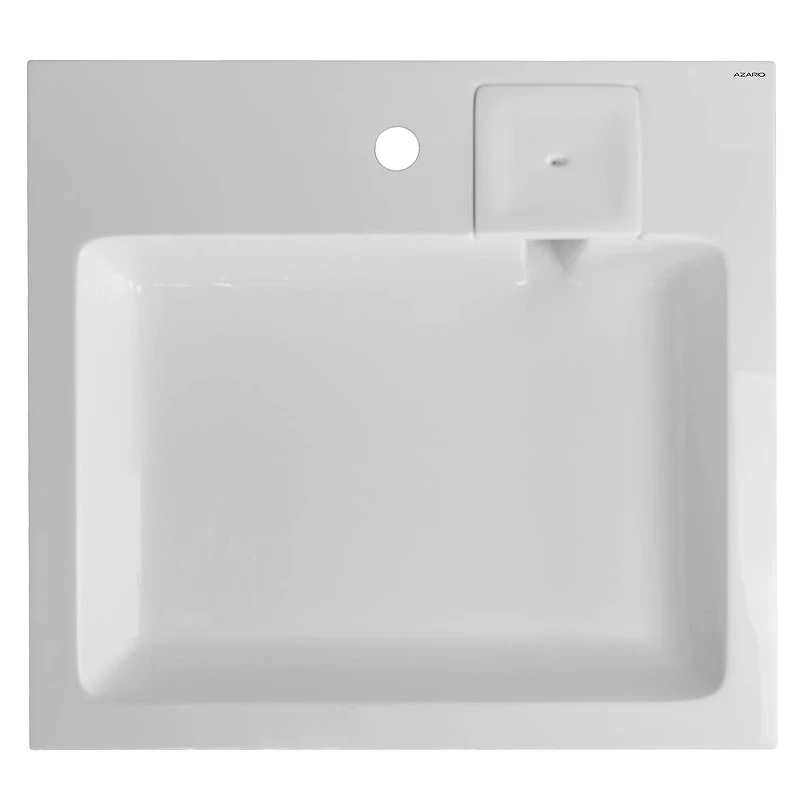 Раковина Azario Beta 60 CS00086605 на стиральную машину цвет Белый