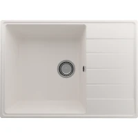Кухонная мойка Ulgran Quartz Prima 700-01 Жасмин искусственный камень (литьевой мрамор) встраиваемый