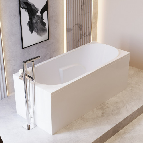 Акриловая ванна Corpa Nera Santi 160x75 CN05057WH без гидромассажа