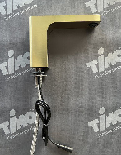 Смеситель для раковины Timo Torne 4313/17F Золото матовое латунь