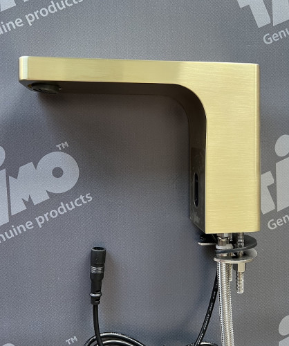 Смеситель для раковины Timo Torne 4313/17F Золото матовое латунь