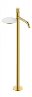 Смеситель для раковины Boheme Stick 120-GG.3 цвет Золото
