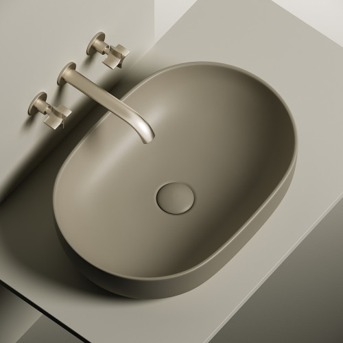 Раковина-чаша Ceramicanova Element 60 CN6047MC Капучино матовый фарфор накладная