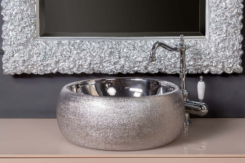 Зеркало Boheme Armadi Art NeoArt Rose 100 540 Серебро стекло