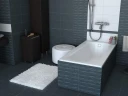 Чугунная ванна Roca Continental 140x70 212914001 с антискользящим покрытием