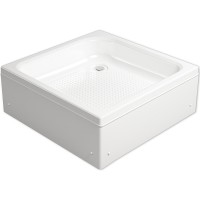 Акриловый поддон для душа Melodia della vita Square 80x80 MTYSQ8080H Белый