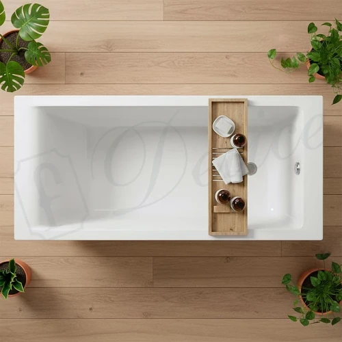 Ванна из искусственного камня Delice Diapason 170х80 DLR330007-G цвет Белый