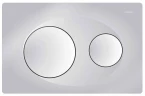 Кнопка смыва для инсталляции Azario AZ-8200-0010/ P40-0110-0025 цвет Хром матовый