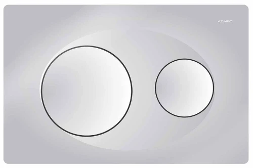 Кнопка смыва для инсталляции Azario AZ-8200-0010/ P40-0110-0025 цвет Хром матовый