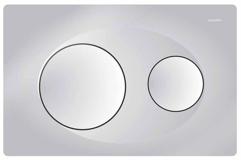 Кнопка смыва для инсталляции Azario AZ-8200-0010/ P40-0110-0025 цвет Хром матовый