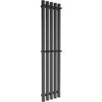 Электрический полотенцесушитель Melodia della vita Etude Electro Ferrum 120х27 П5 MTREEF12027bk Черный