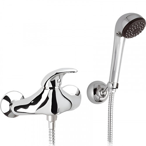 Смеситель для душа Remer Giga Four G39 Хром латунь на стену