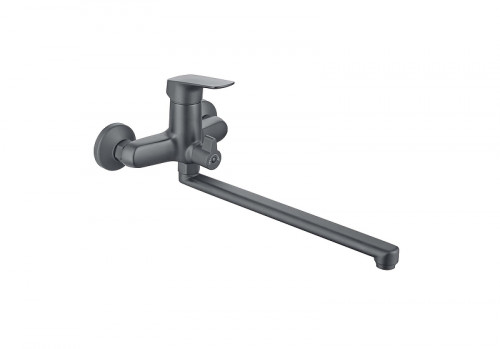 Смеситель для ванны Aquatek Вега AQ1042BGM универсальный цвет Оружейная сталь