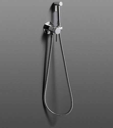 Гигиенический душ со смесителем Allen Brau Priority 5.31A29-00 Хром латунь на стену