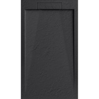 Душевой поддон из искусственного камня Esbano Luxe ESP-LX119B 110x90 ESPLX 119B Черный матовый