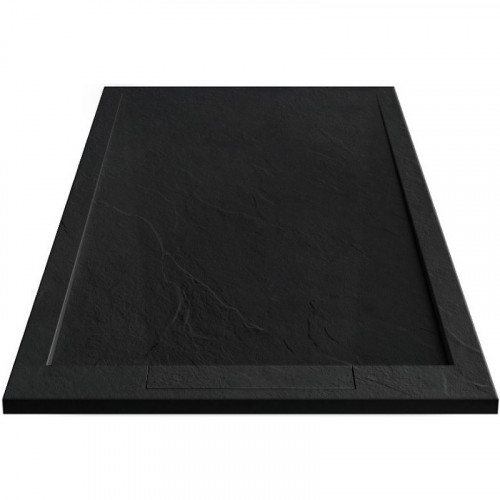Душевой поддон из искусственного камня Esbano Luxe ESP-LX119B 110x90 ESPLX 119B Черный матовый