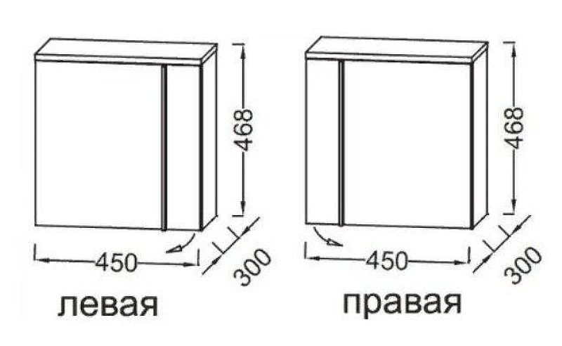 Тумба под раковину Jacob Delafon Nouvelle Vague 45 L EB3045G-442 подвесная цвет Серый антрацит глянцевый