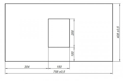 Столешница под раковину Allen Brau Priority 80 1.31010.DG-S Пепел структ искусственный камень (литьевой мрамор)