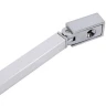 Душевая перегородка Cezares Liberta 100 LIBERTA-L-1-TB-100-GR-Cr профиль Хром стекло серое